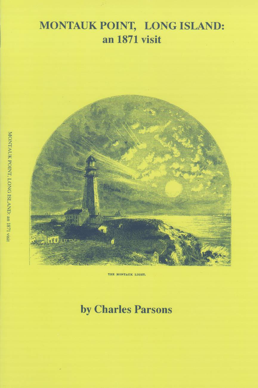 Montauk Point, Long Island, an 1872 visit. vist008 front cover